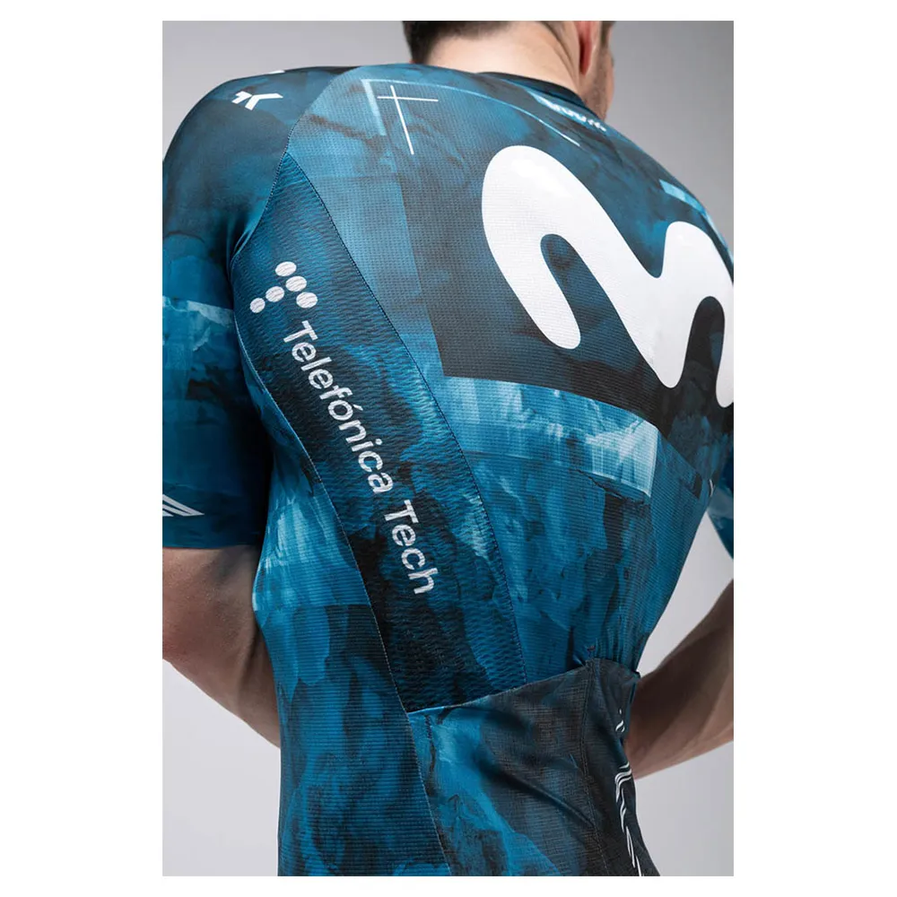 Gobik Cx Pro 4.0 Movistar Team Gravel Squad 2025 Kort Ermet Trøye Gobik Cx Pro 4.0 Movistar Team Gravel Squad 2025 Kort Ermet Trøye