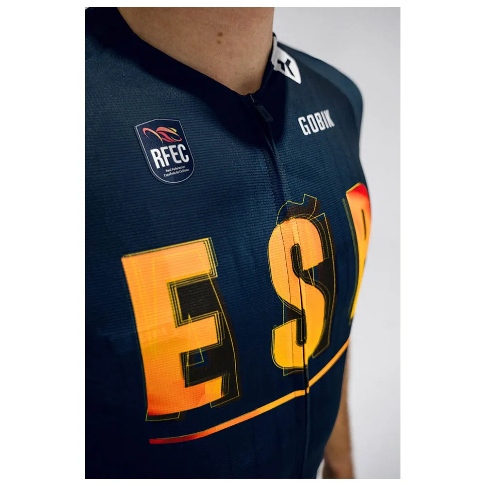 Gobik Cx Pro 4.0 Spanish Champion Rfec Kort Ermet Trøye