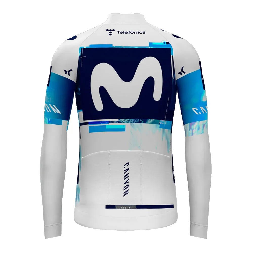 Gobik Hyder Movistar Team 2025 Langermet Trøye Gobik Hyder Movistar Team 2025 Langermet Trøye
