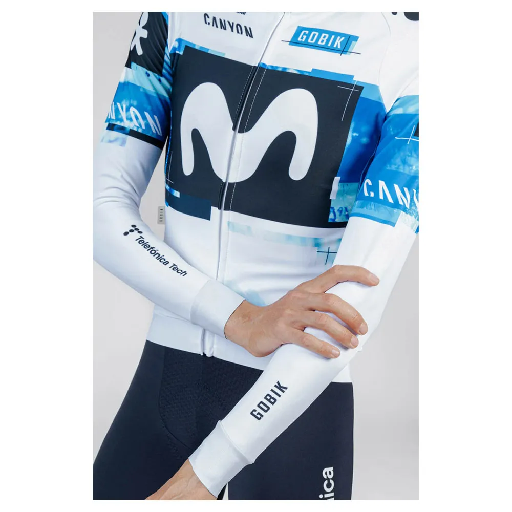 Gobik Hyder Movistar Team 2025 Langermet Trøye Gobik Hyder Movistar Team 2025 Langermet Trøye