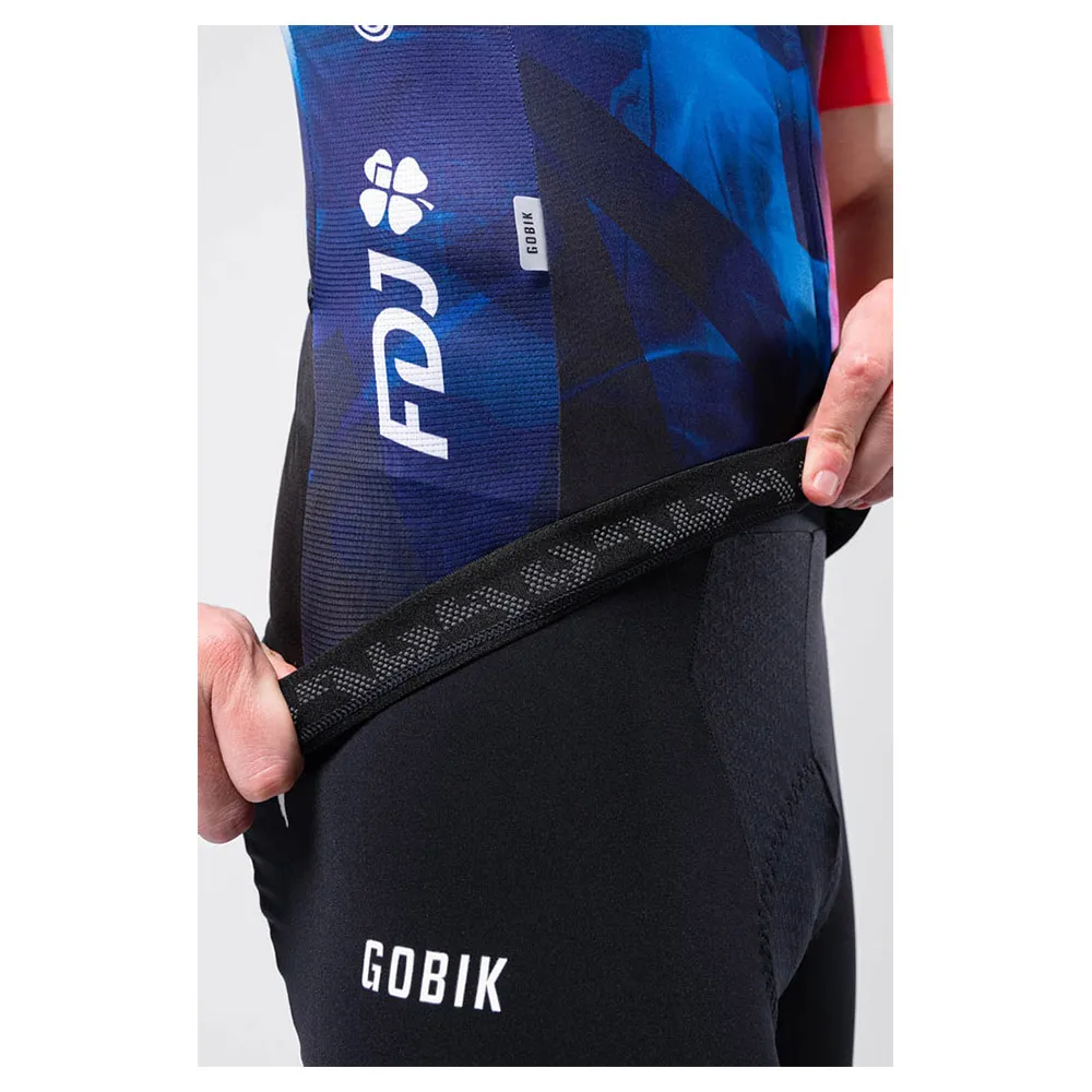 Gobik Odyssey Fdj Suez 2025 Kort Ermet Trøye, Multicolor