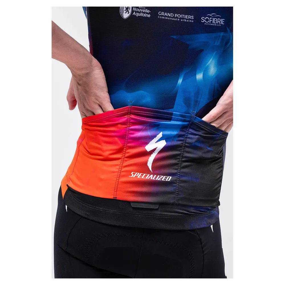 Gobik Odyssey Fdj Suez 2025 Kort Ermet Trøye, Multicolor