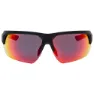 Gog Benelli Solbriller, Black, Polychromatic Red/CAT3