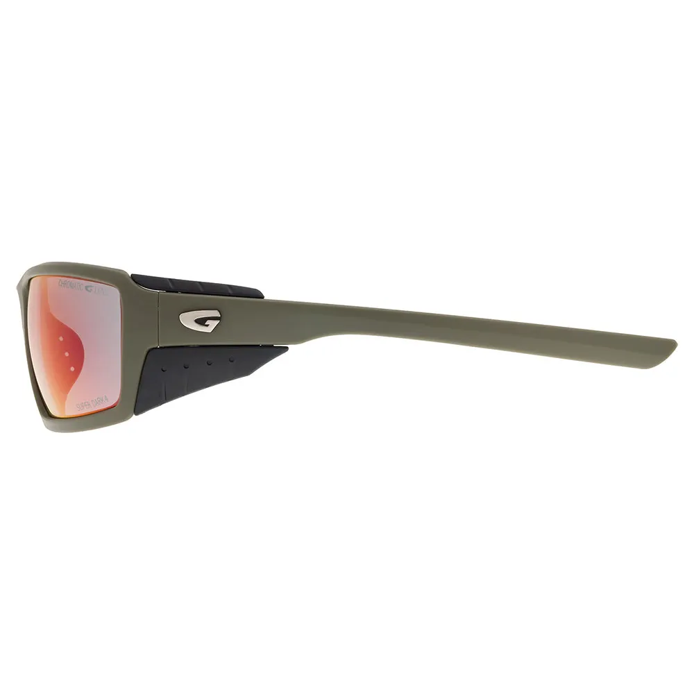 Gog Elbrus C Foto Kromatiske Solbriller, Matt green / black, Reflex Red/CAT1-4 Gog Elbrus C Foto Kromatiske Solbriller, Matt green / black, Reflex Red/CAT1-4