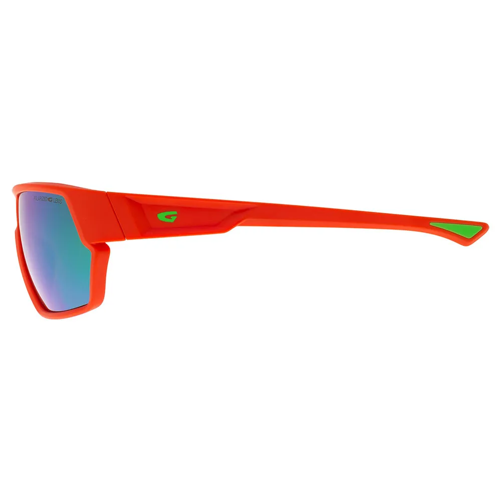 Gog G1 Polariserte Solbriller, Matt neon orange / green, Reflex Green/CAT3 Gog G1 Polariserte Solbriller, Matt neon orange / green, Reflex Green/CAT3