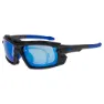 Gog Glaze+or Polariserte Solbriller, Black / blue, Reflex White-Blue/CAT3