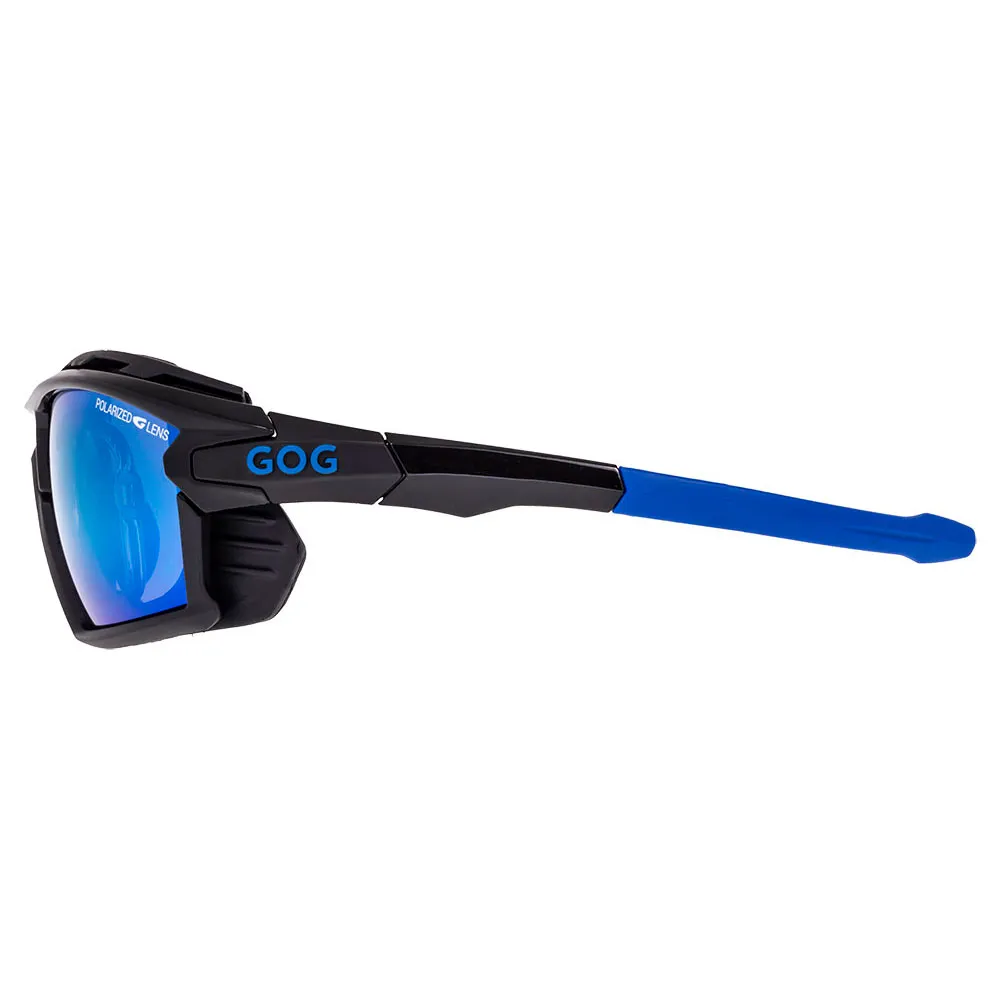 Gog Glaze+or Polariserte Solbriller, Black / blue, Reflex White-Blue/CAT3 Gog Glaze+or Polariserte Solbriller, Black / blue, Reflex White-Blue/CAT3