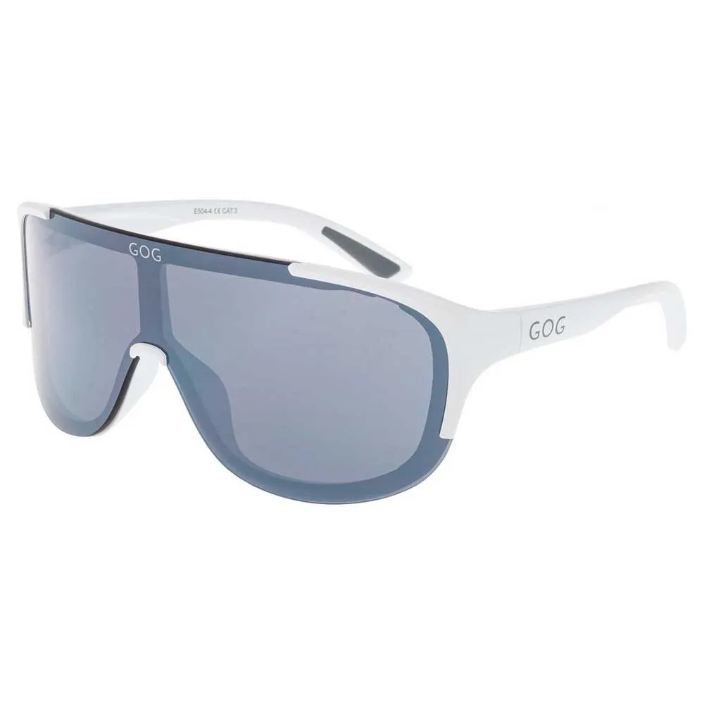 Gog Medusa Solbriller, Matt white / grey, Silver Mirror/CAT3 Gog Medusa Solbriller, Matt white / grey, Silver Mirror/CAT3
