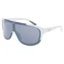 Gog Medusa Solbriller, Matt white / grey, Silver Mirror/CAT3