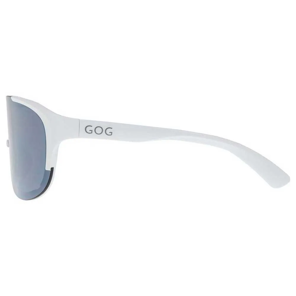 Gog Medusa Solbriller, Matt white / grey, Silver Mirror/CAT3 Gog Medusa Solbriller, Matt white / grey, Silver Mirror/CAT3