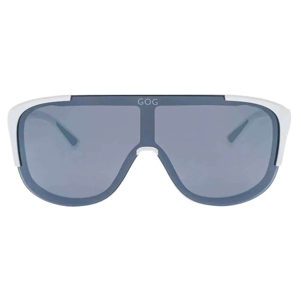 Gog Medusa Solbriller, Matt white / grey, Silver Mirror/CAT3 Gog Medusa Solbriller, Matt white / grey, Silver Mirror/CAT3