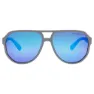 Gog Rayo Polariserte Solbriller, Matt grey / black, Reflex Blue/CAT3