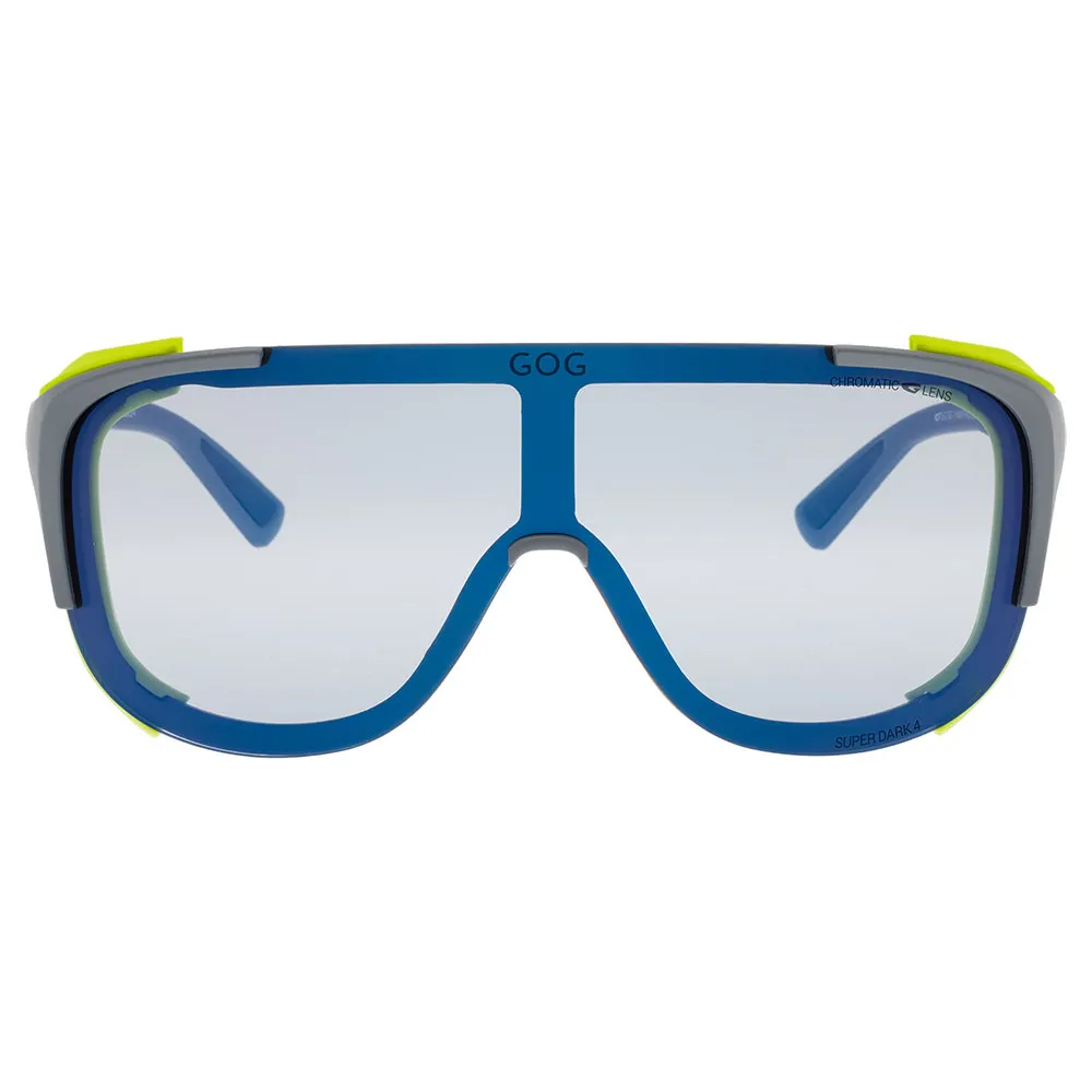 Gog Tatra C Foto Kromatiske Solbriller, Matt grey / neon lemon, Reflex Blue/CAT2-4 Gog Tatra C Foto Kromatiske Solbriller, Matt grey / neon lemon, Reflex Blue/CAT2-4