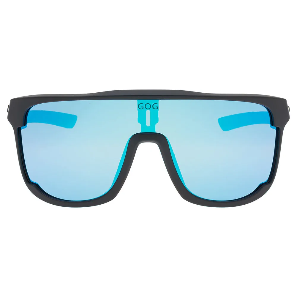 Gog Valkyrie Solbriller, Matt black, Reflex White-Blue/CAT3