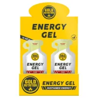 Gold Nutrition Boks Med Energigeler Jordbær & Lime 40g 16 Enheter Gold Nutrition Boks Med Energigeler Jordbær & Lime 40g 16 Enheter