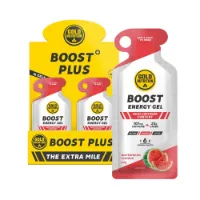 Gold Nutrition Boost Plus Boks Med Energigeler 40g 16 Enheter Gold Nutrition Boost Plus Boks Med Energigeler 40g 16 Enheter