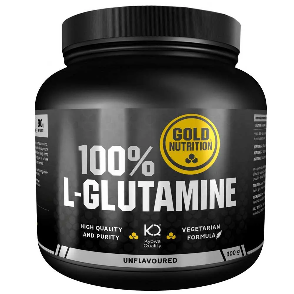Gold Nutrition Glutamin Nøytral Smak 300gr, Black, One Size Gold Nutrition Glutamin Nøytral Smak 300gr, Black, One Size