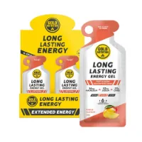 Gold Nutrition Long Lasting Boks Med Energigeler Mango 40g 16 Enheter Gold Nutrition Long Lasting Boks Med Energigeler Mango 40g 16 Enheter