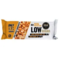 Gold Nutrition Low Sugar Proteinbarerboks Sprø Peanøtt 60g 10 Enheter Gold Nutrition Low Sugar Proteinbarerboks Sprø Peanøtt 60g 10 Enheter