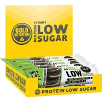 Gold Nutrition Protein Lavt Sukkerinnhold & Kjeks Krem 60gr 10 Enheter Gold Nutrition Protein Lavt Sukkerinnhold & Kjeks Krem 60gr 10 Enheter