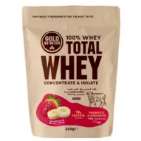 Gold Nutrition Total Myseprotein Jordbær Og Banan 260g