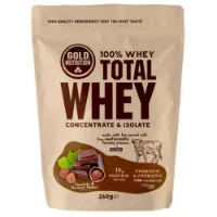 Gold Nutrition Total Myseprotein Sjokolade Og Hasselnøtt 260g Gold Nutrition Total Myseprotein Sjokolade Og Hasselnøtt 260g