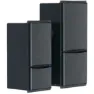 Goldenship Gs50301 150l Kjøleskap, Black, 108 x 60 x 61cm