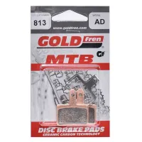 Goldfren Gf-813 Ad Shimano Deore Ceramic Treatment Sinterbremseklosser 25 Enheter Goldfren Gf-813 Ad Shimano Deore Ceramic Treatment Sinterbremseklosser 25 Enheter