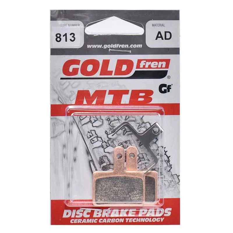 Goldfren Gf-813 Ad Shimano Deore Ceramic Treatment Sinterbremseklosser 25 Enheter, Black, One Size Goldfren Gf-813 Ad Shimano Deore Ceramic Treatment Sinterbremseklosser 25 Enheter, Black, One Size