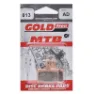 Goldfren Gf-813 Ad Shimano Deore Ceramic Treatment Sinterbremseklosser 25 Enheter, Black, One Size