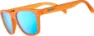 Goodr Sunglasses Sunglasses Donkey Goggles, Orange, One Size