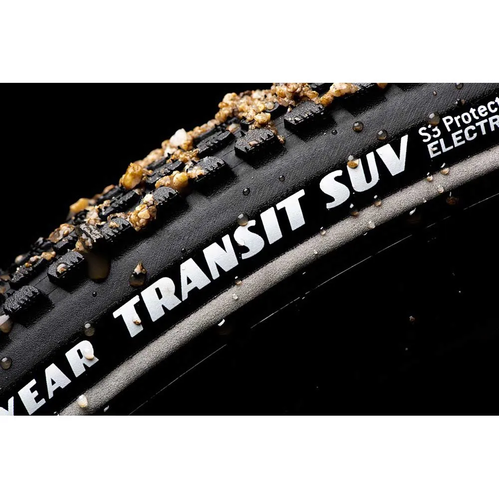 Goodyear Transit Suv S3 Protection Reflex 28´´ X 1.75 Urban Stive Sykkeldekk, Black, 28" x 1.75