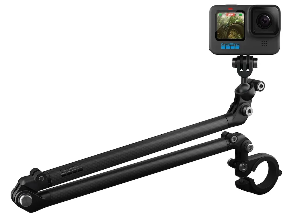 GoPro Boom + bar mount kameraarm, Black, One Size