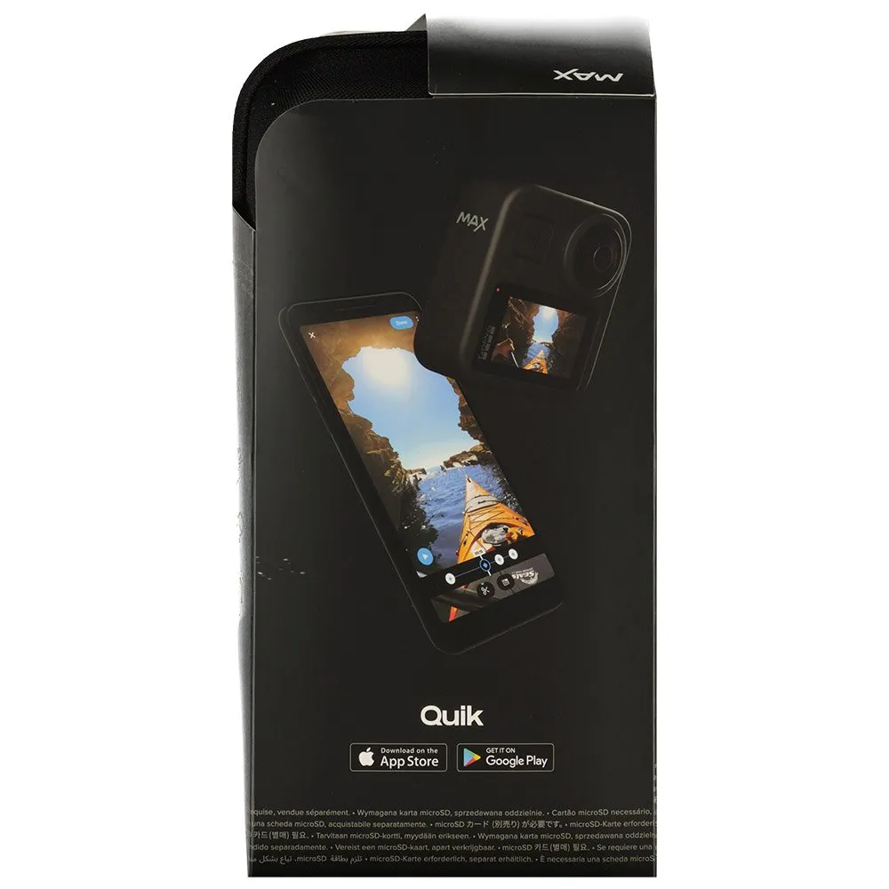 GoPro Max Actionkamera, Black, One Size GoPro Max Actionkamera, Black, One Size