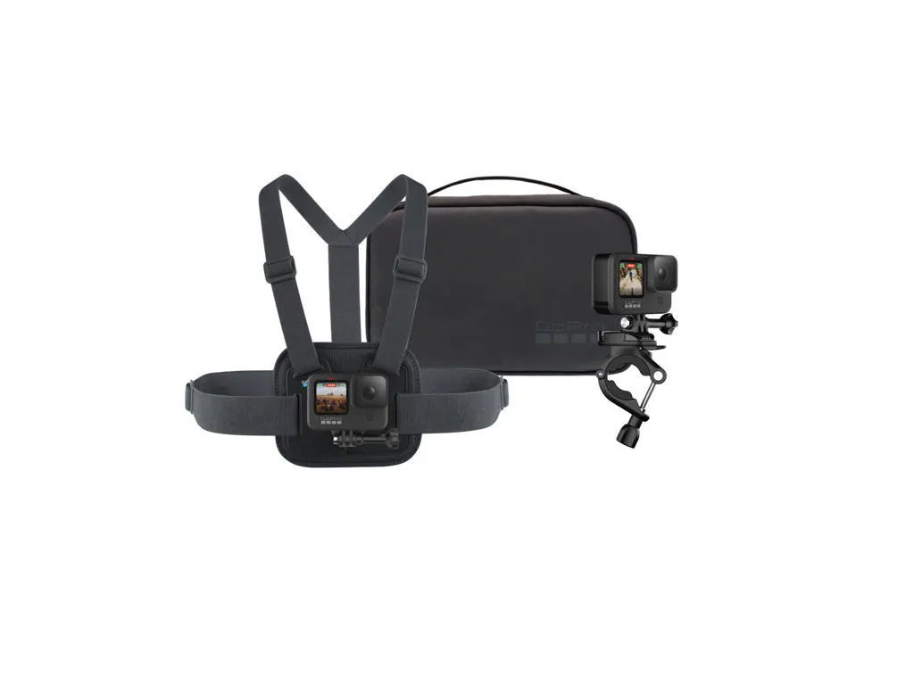 GoPro Sports kit med brystadapter, styreadapter og veske GoPro Sports kit med brystadapter, styreadapter og veske