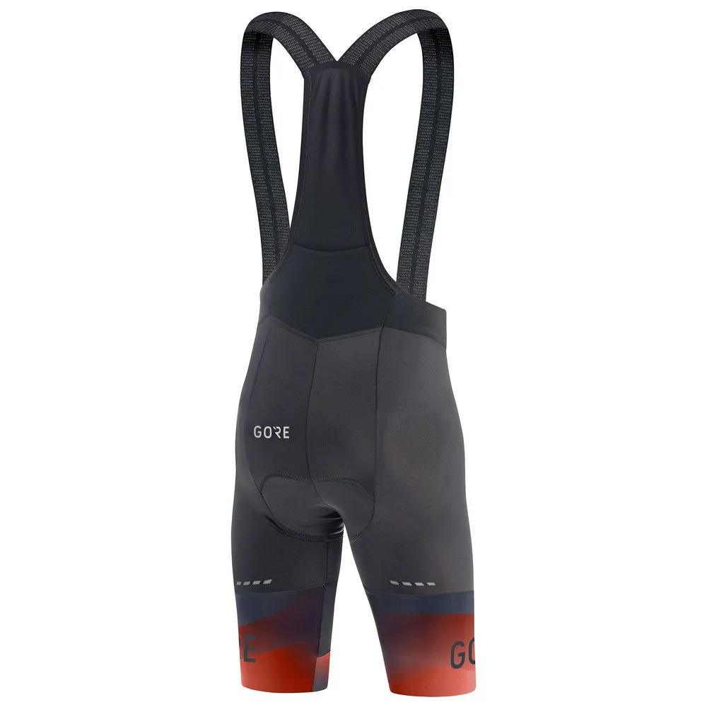 GOREWEAR Ardent Fade Plus Sykkelshorts, Black / fireball GOREWEAR Ardent Fade Plus Sykkelshorts, Black / fireball