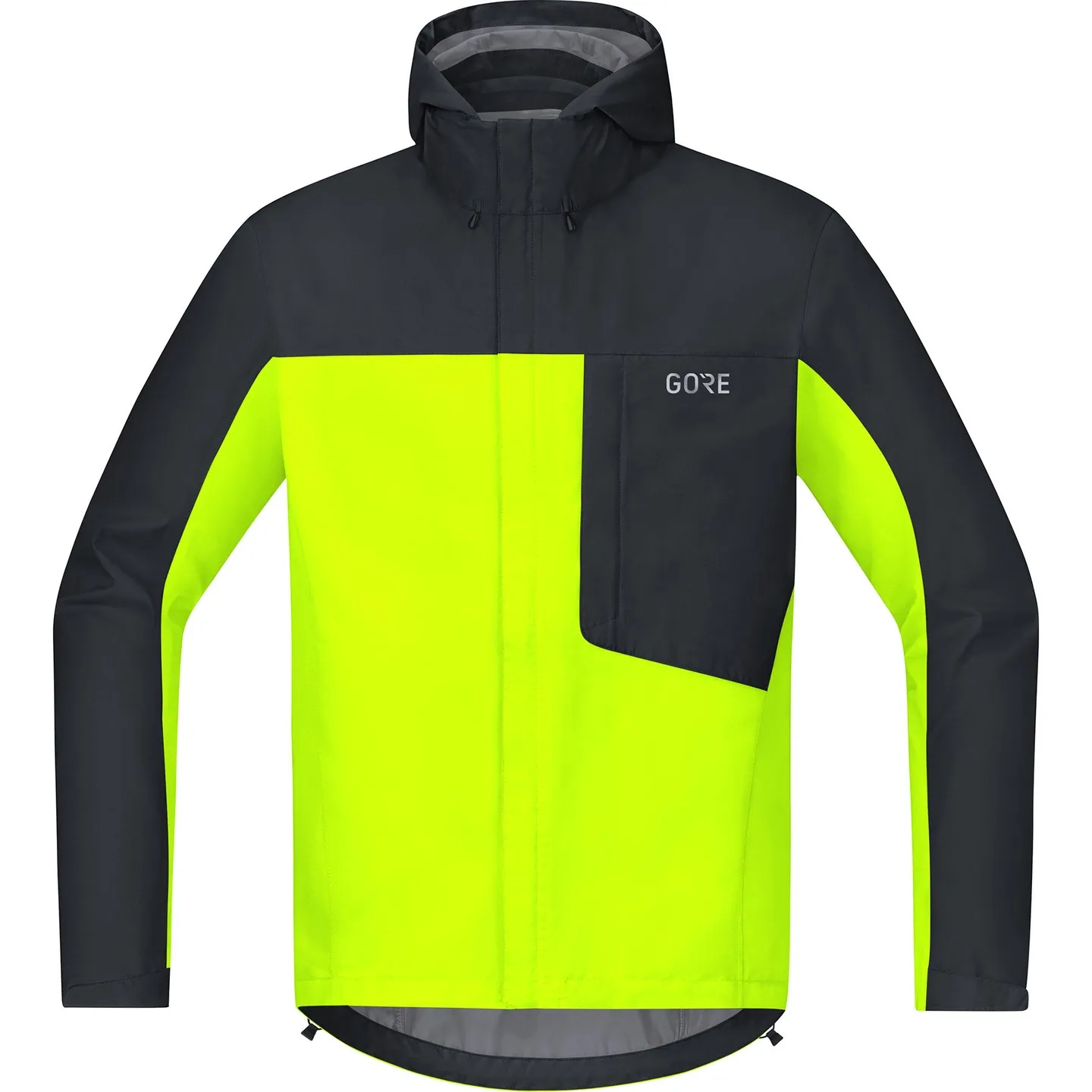 GOREWEAR C3 GoreTex Paclite Hooded Jakke, Rød