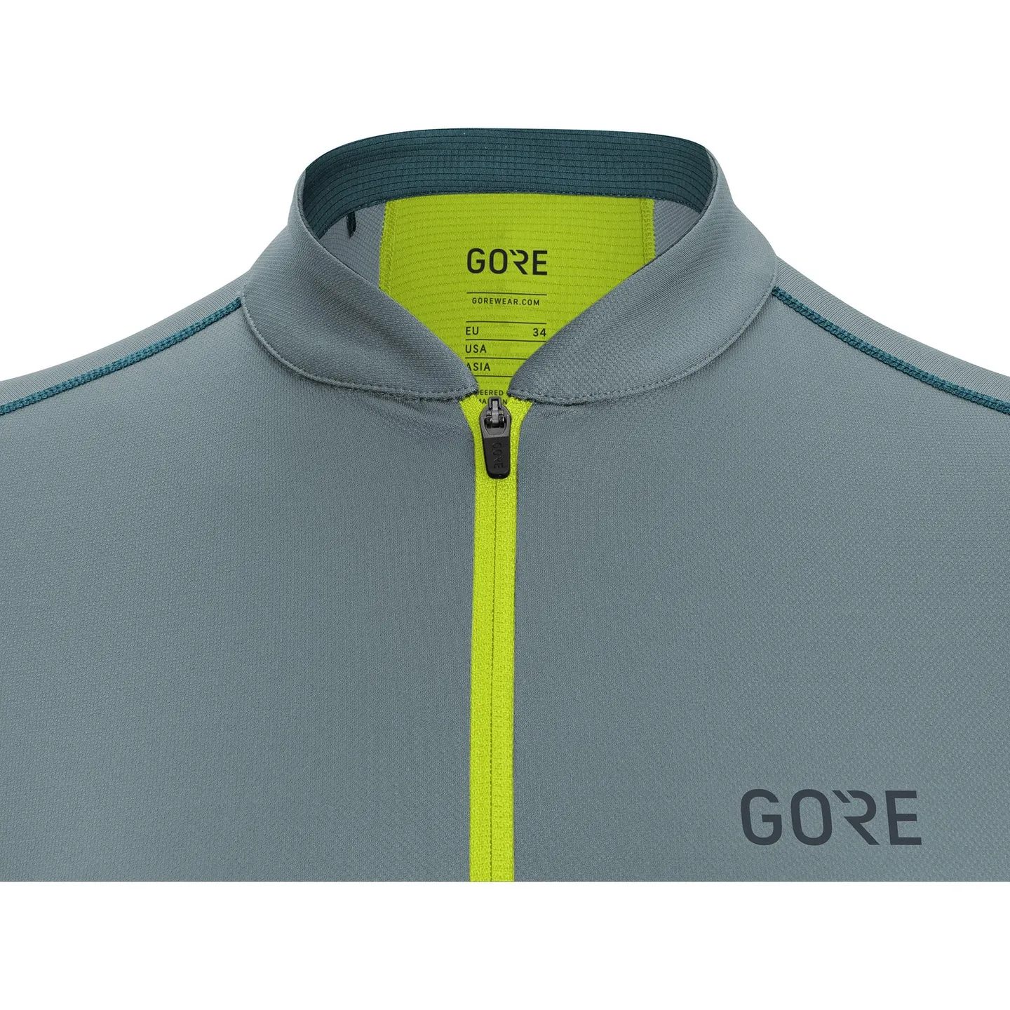 GOREWEAR C3 Zip Dame Sykkeltrøye, Grå