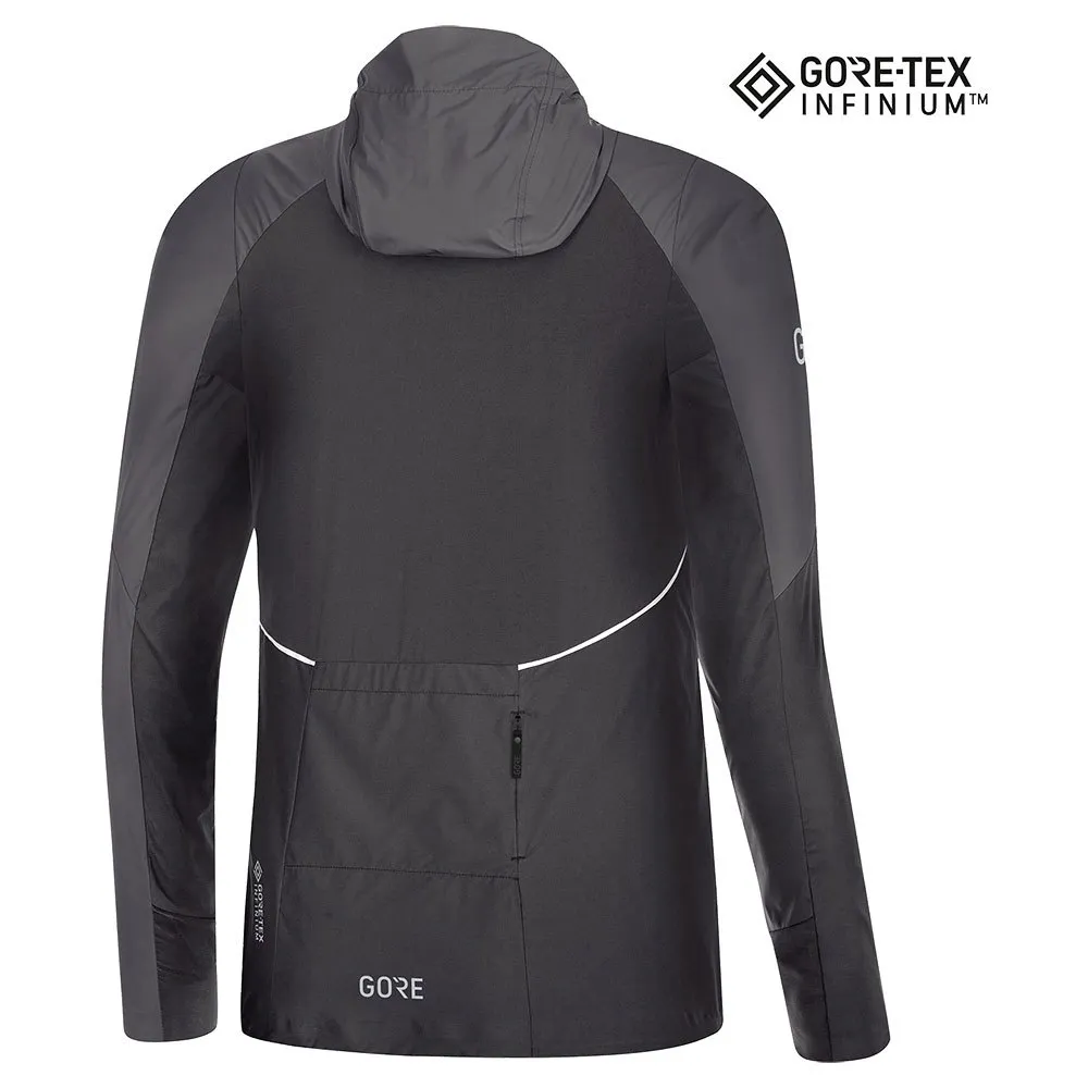 GOREWEAR R7 Partial Goretex Infinium Jakke female, Black / terra grey GOREWEAR R7 Partial Goretex Infinium Jakke female, Black / terra grey