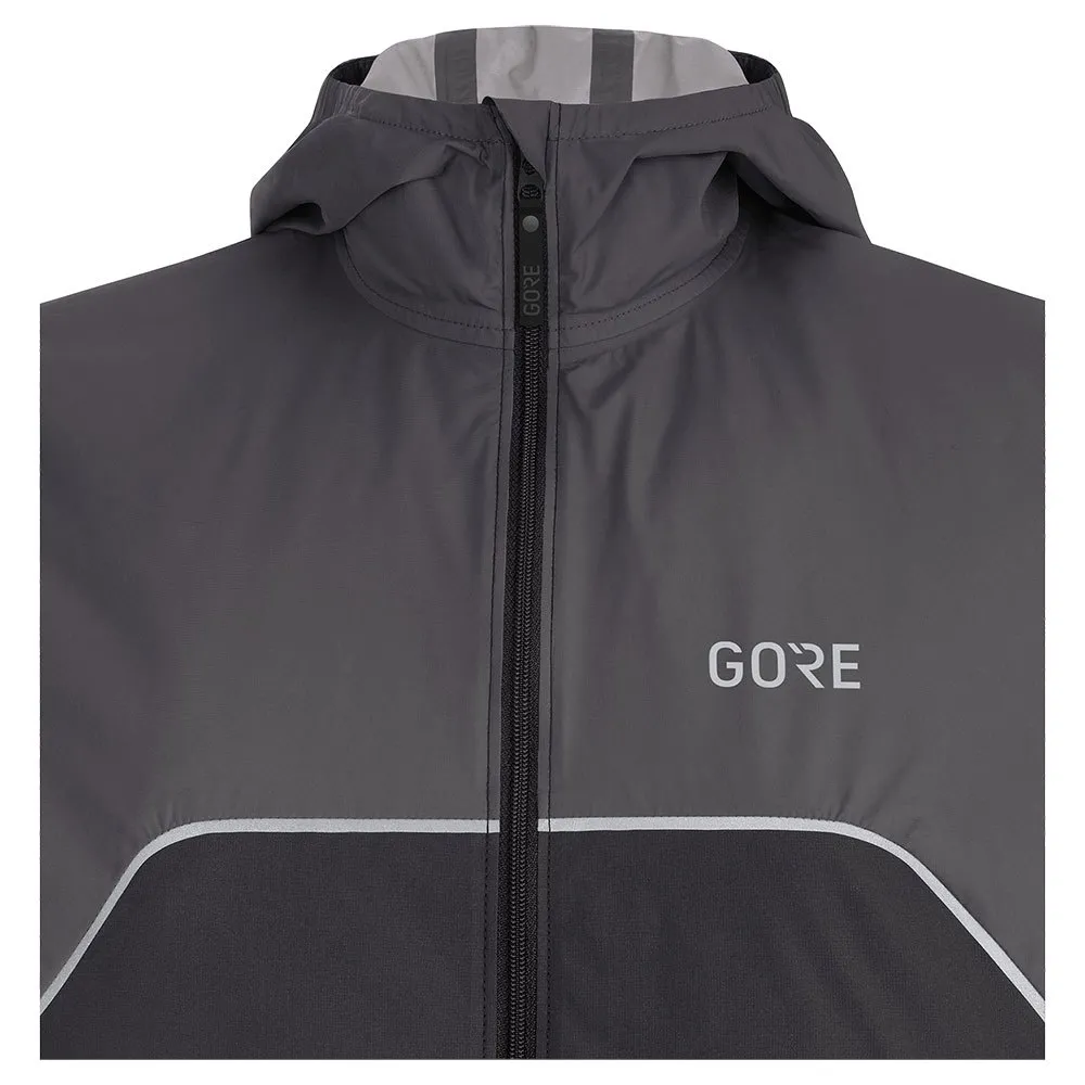 GOREWEAR R7 Partial Goretex Infinium Jakke female, Black / terra grey GOREWEAR R7 Partial Goretex Infinium Jakke female, Black / terra grey