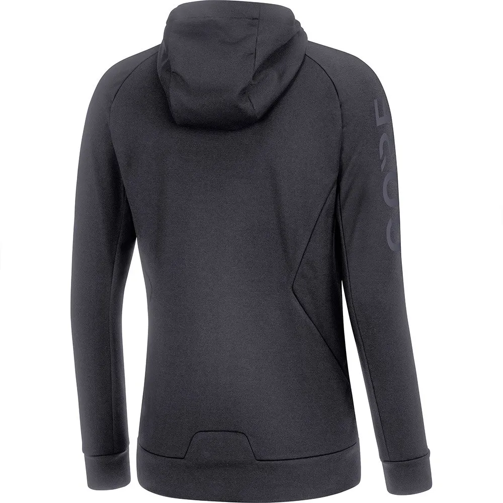 GOREWEAR Signature Genser Med Hel Glidelås, Black GOREWEAR Signature Genser Med Hel Glidelås, Black