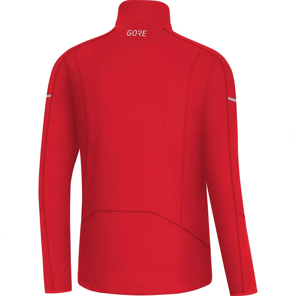 GOREWEAR Thermo Langarmet T-skjorte male, Red