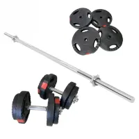 Gorilla Barbell Dumbbells Pro Trigrip - 60 kg, Vektstangsett plast Gorilla Barbell Dumbbells Pro Trigrip - 60 kg, Vektstangsett plast