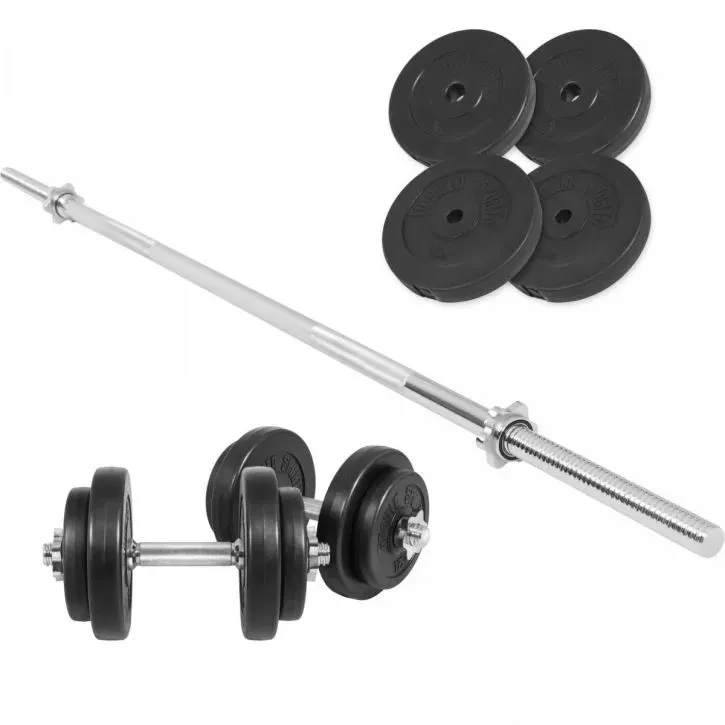 Gorilla Barbell Manualer Basic - 60 kg, Vektstangsett plast