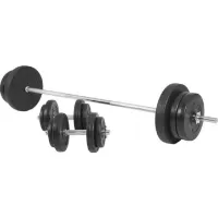 Gorilla Barbell Manualer Basic - 70 kg, Vektstangsett plast Gorilla Barbell Manualer Basic - 70 kg, Vektstangsett plast