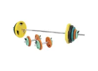 Gorilla Barbell manualer Trigrip F - 108kg, Vektstangsett gummibelagt Gorilla Barbell manualer Trigrip F - 108kg, Vektstangsett gummibelagt