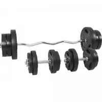 Gorilla Curl Bar Dumbbells Pro Trigrip - 70 kg, Vektstangsett plast Gorilla Curl Bar Dumbbells Pro Trigrip - 70 kg, Vektstangsett plast