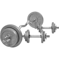 Gorilla Curl Bar Hantler Iron - 70 kg, Vektstangsett jern Gorilla Curl Bar Hantler Iron - 70 kg, Vektstangsett jern