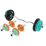 Gorilla Curl bar Hantler TRIGRIP 50 mm - 75kg, Vektstangsett gummibelagt
