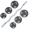 Gorilla Curl bar PRO Trigrip - 25kg, Vektstangsett gummibelagt